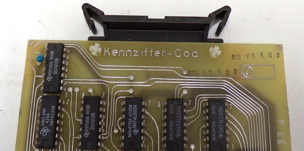 KENNZIFFER-COD. CIRCUIT BOARD, 60 84 56-9309