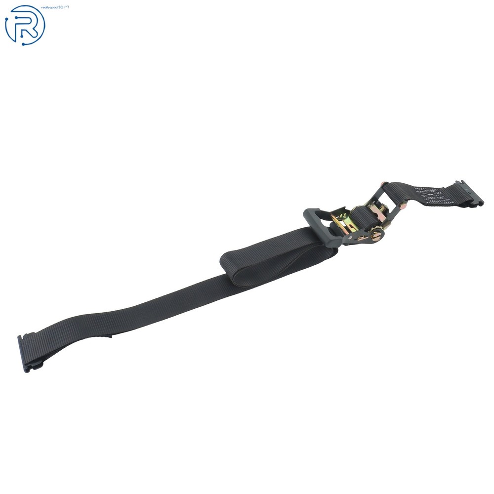 2 Pack E Track System Secure Cargo Durable For Trucks Vans 9' Ratchet Strap