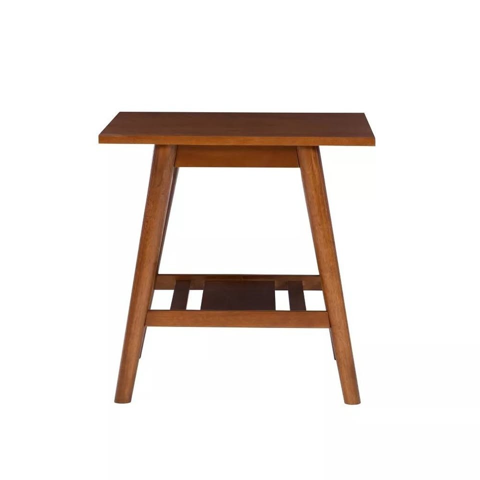 Charlotte End Table - Linon - ColorBrown