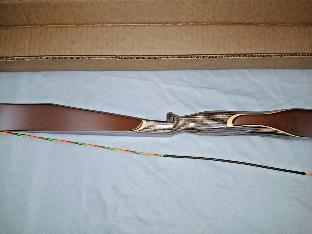 CHARRON ARCHERY - CUSTOM LONGBOW 60"AMO LEFT HAND @ 40#