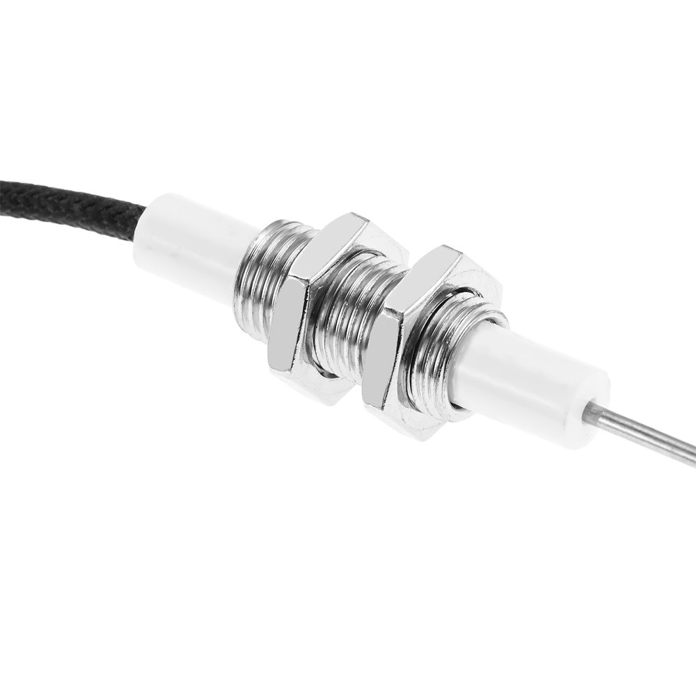 4 x Spark Igniter Flame Sensor with M10 Threaded 36" Ignition Plug Wire