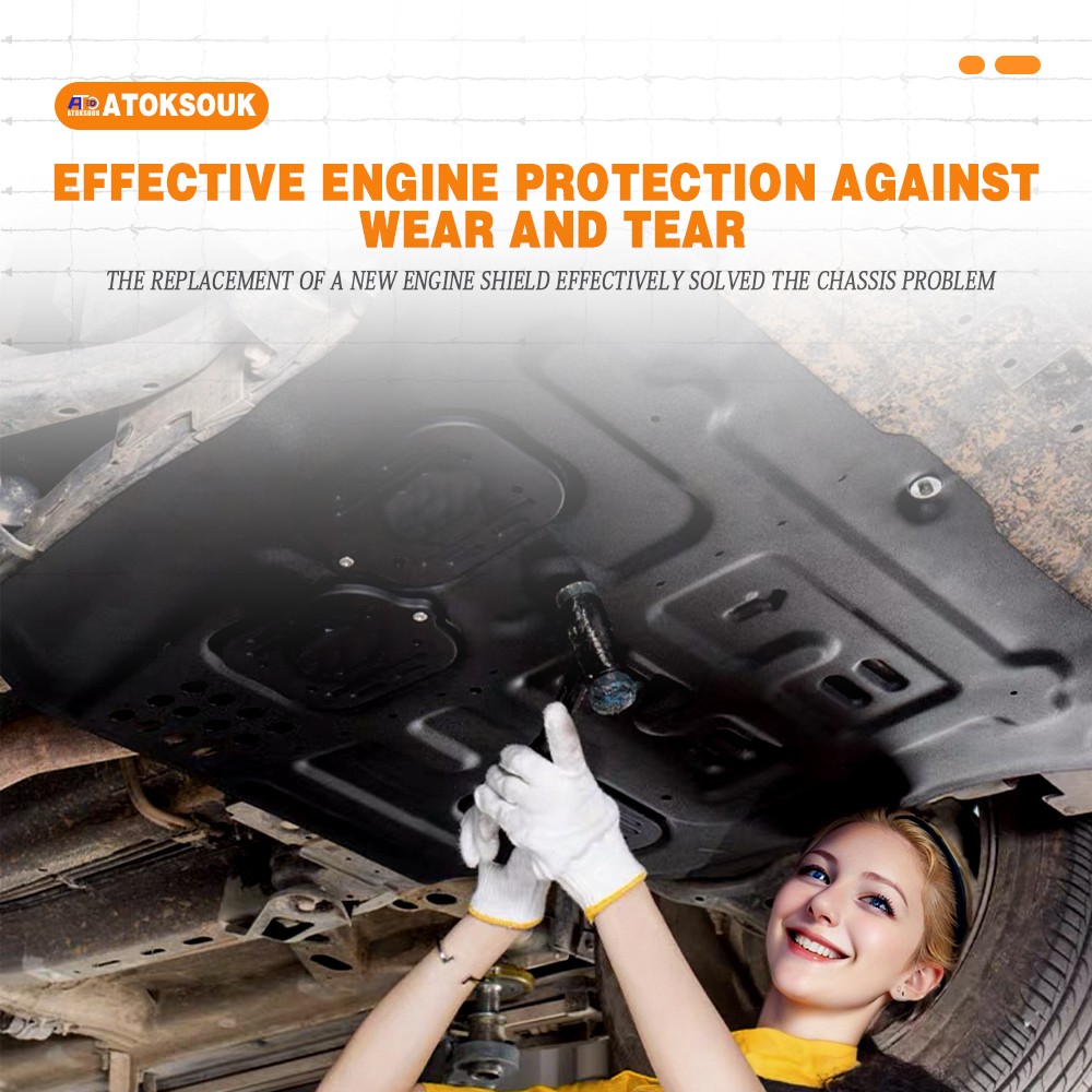 2Pcs For Audi Q5 2009-2017 Under Engine Splash Guards Front Engine Mud Flaps