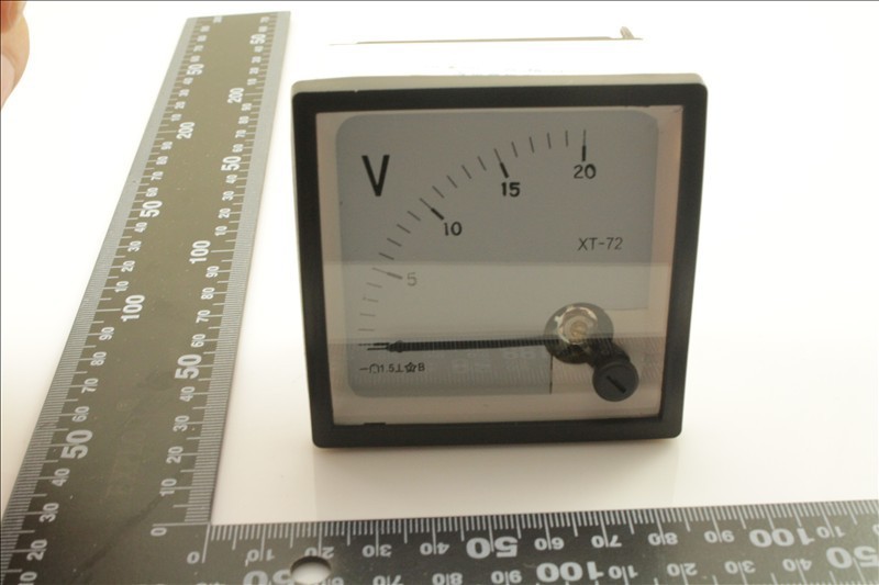 New Analog Volt Panel Meter DC 0~20V