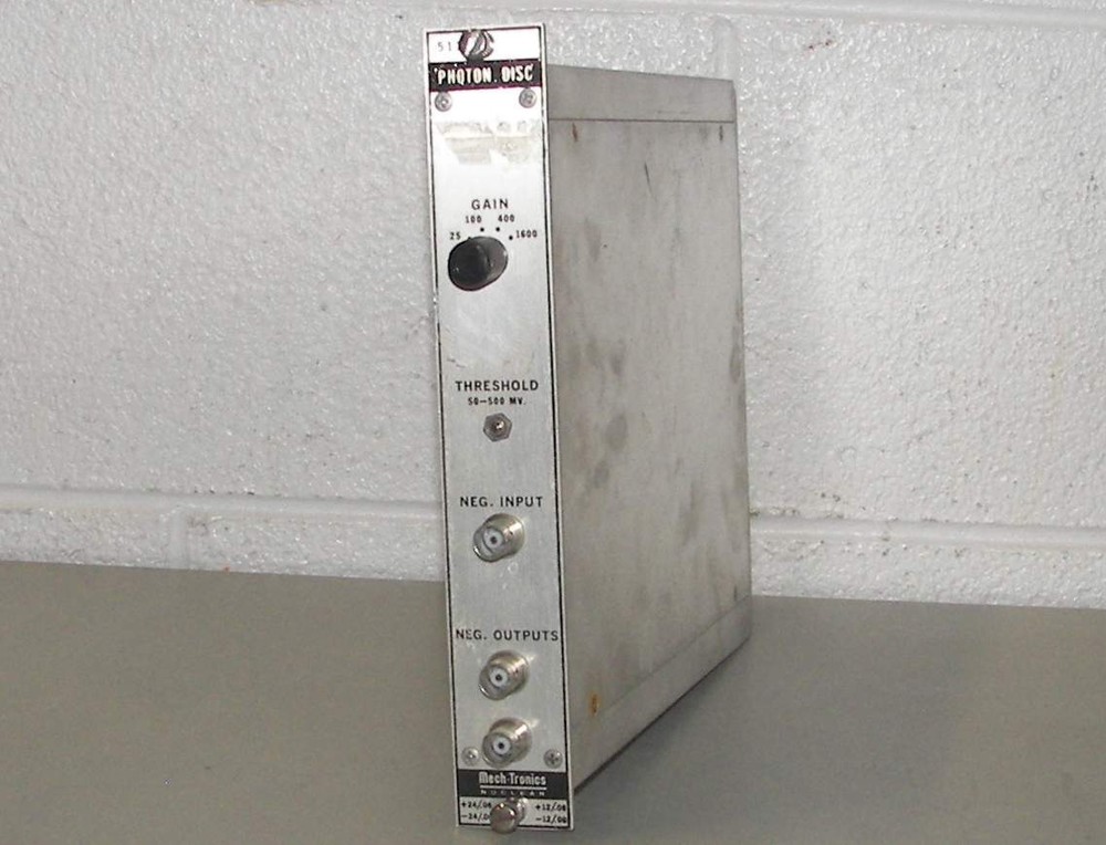 MECH-TRONICS NUCLEAR PHOTON DISC NIM BIN MODULAR