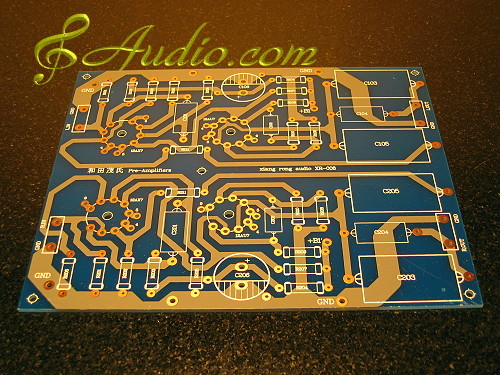 Tube PreAmp Bare PCB - Upgraded Design from Marantz 7