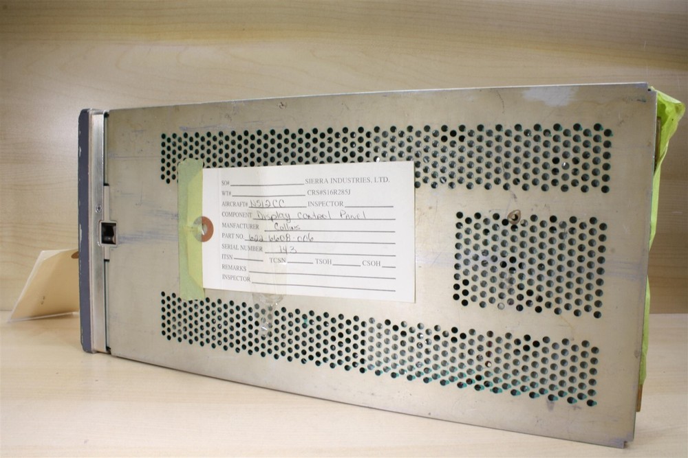 Collins DCP-325 Display Control Panel 622-6608-006