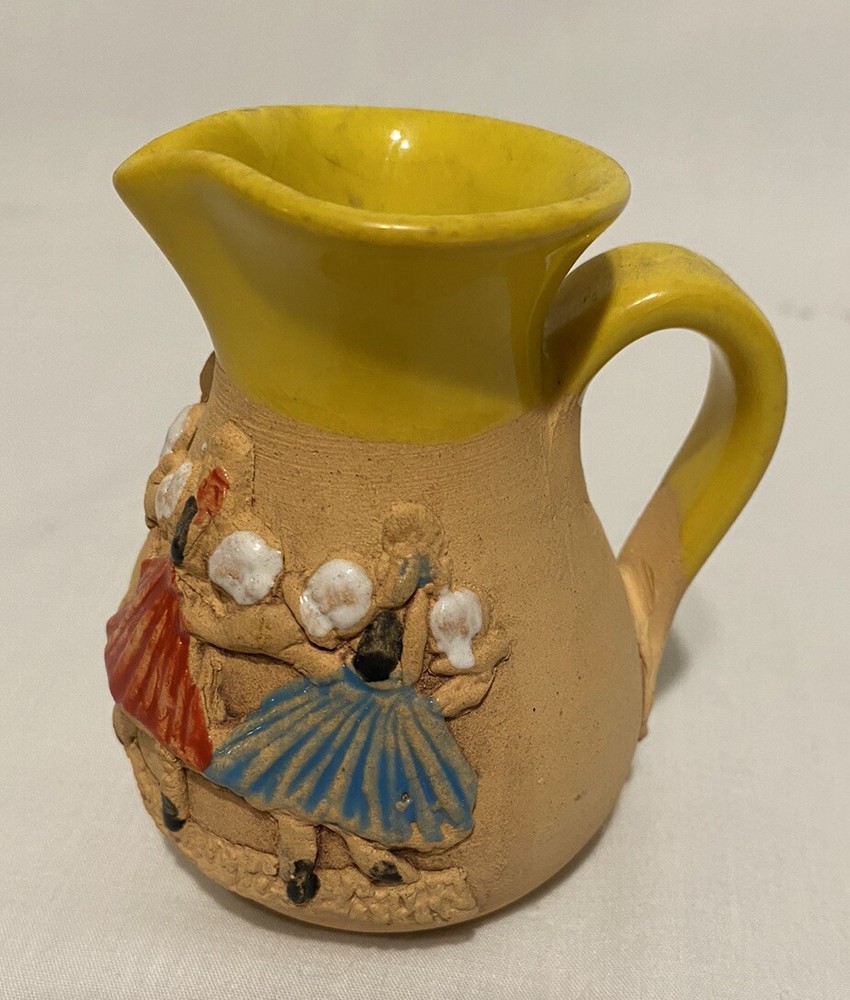 Jan Mokris Dancing Ladies Pitcher 3" x 3"
