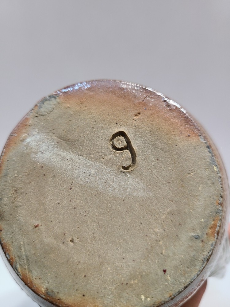 VTG. Hand Made Pottery Pitcher signed