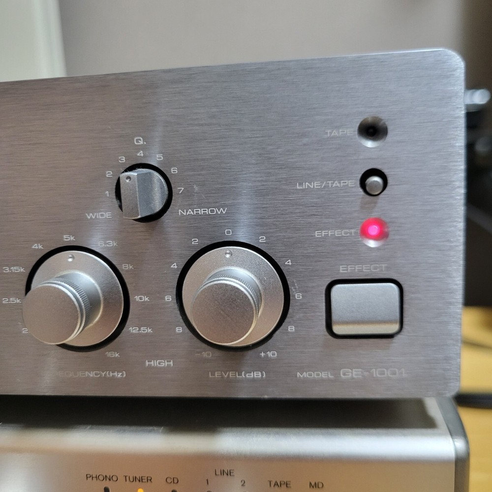 KENWOOD GE-1001 Stereo Parametric Equalizer
