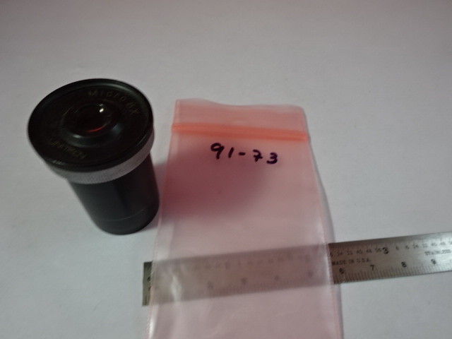 UNITRON MICRO OCULAR EYEPIECE 8X OPTICS MICROSCOPE PART AS IS #91-73