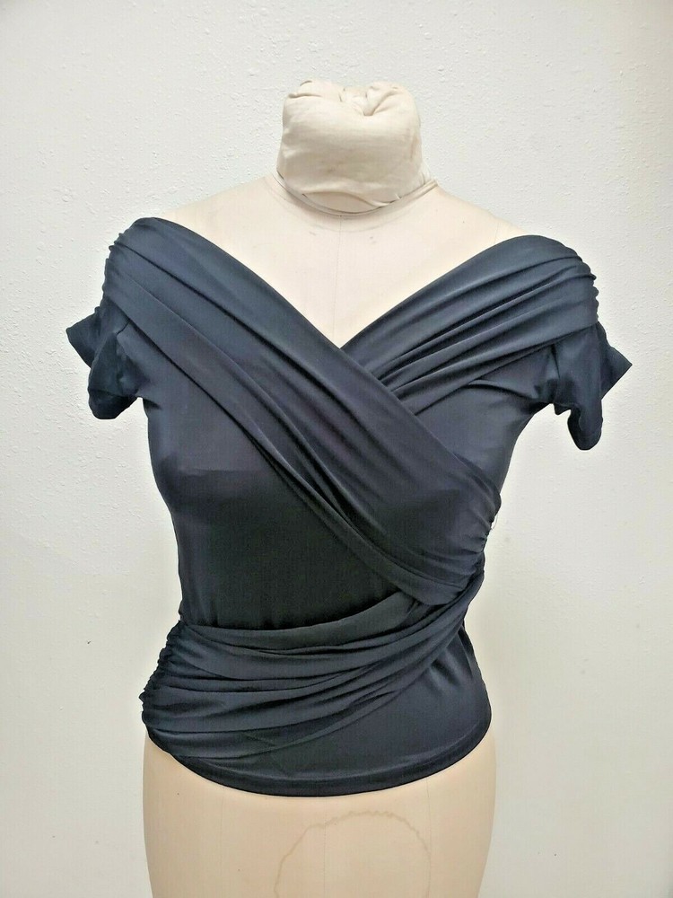 Black Dance Shirt Elegant