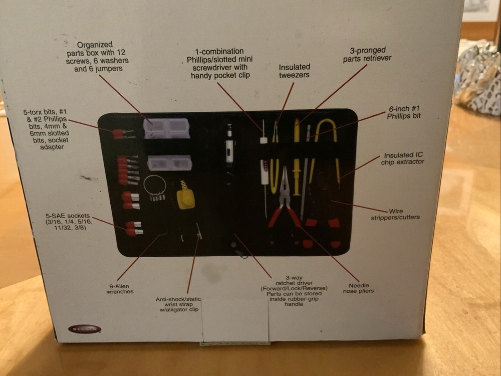 Belkin 36- Piece Computer Tool Kit New