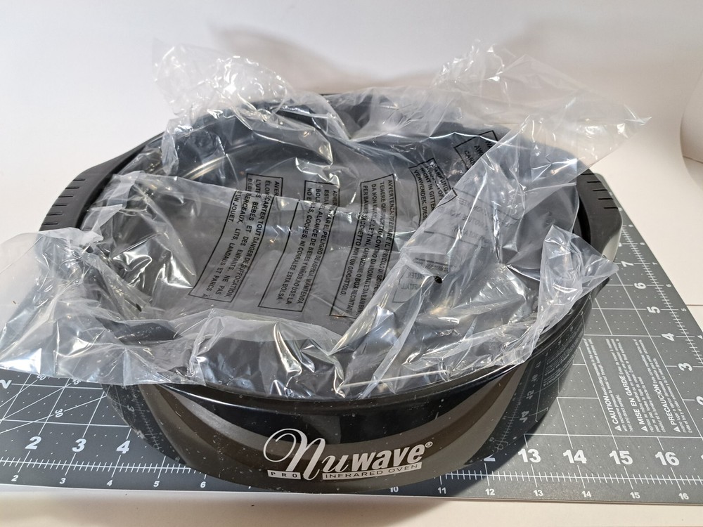 NuWave Pro Plus Infrared Oven BASE TRAY Black 20614 Replacement Drip Pan