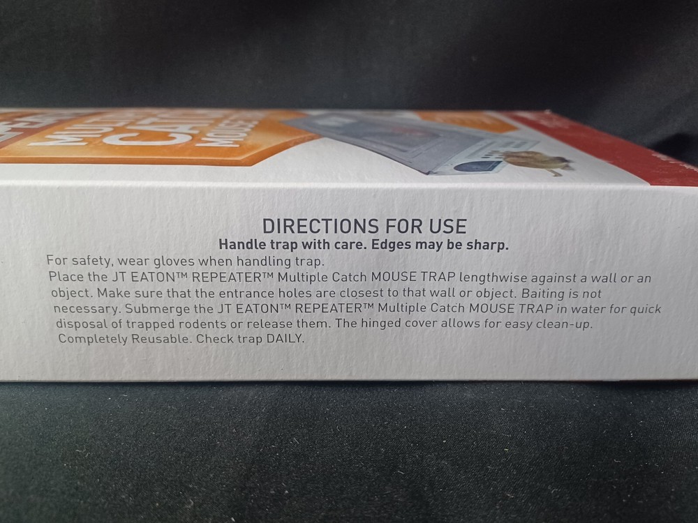 JT Eaton Repeater Multiple Catch Mouse Traps