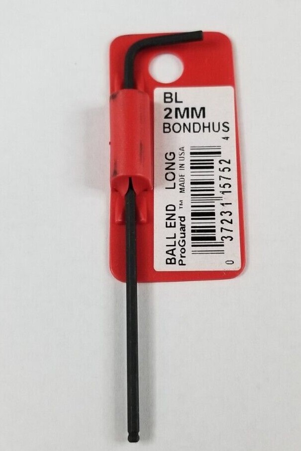 Bondhus BL 2mm Ball End L-Wrench