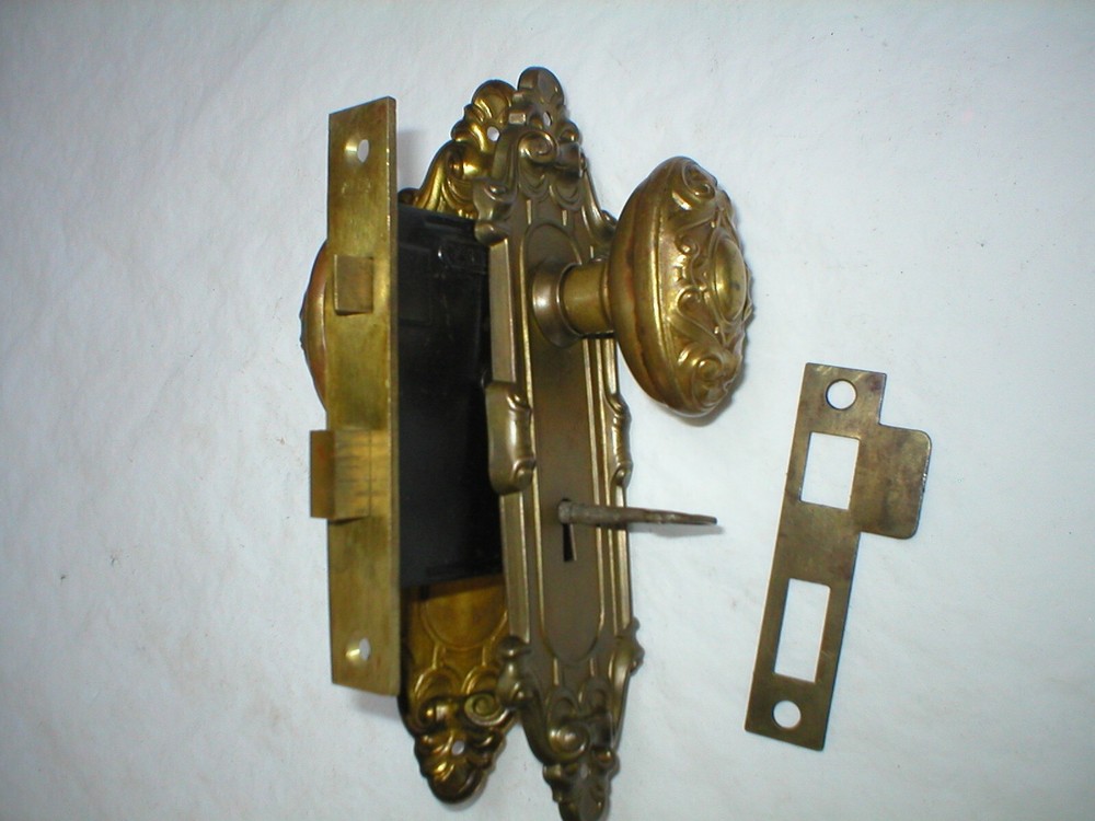 Antique Victorian Era Door Hardware