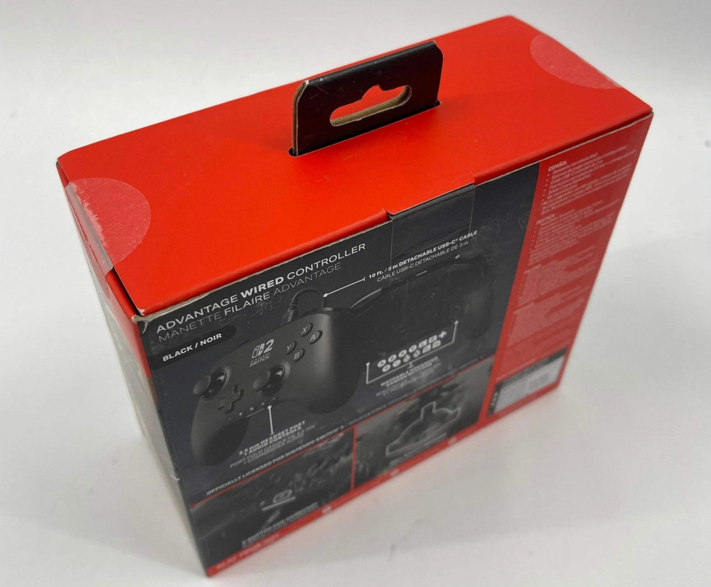 PowerA - Advantage Wired Controller for Nintendo Switch 2, Black ~ NEW FREE SHIP