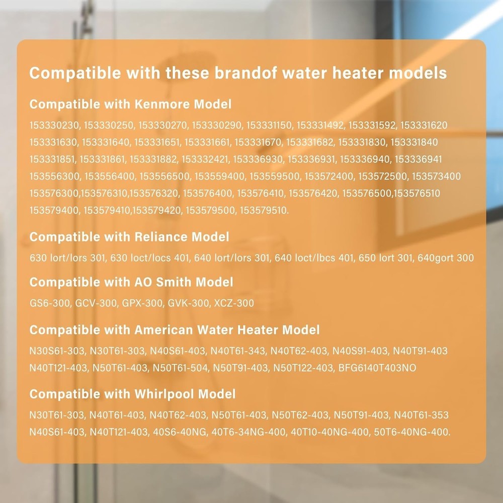 9007876 9007877 Water Heater Pilot Assembly Compatible with 300 301 Series Wh...