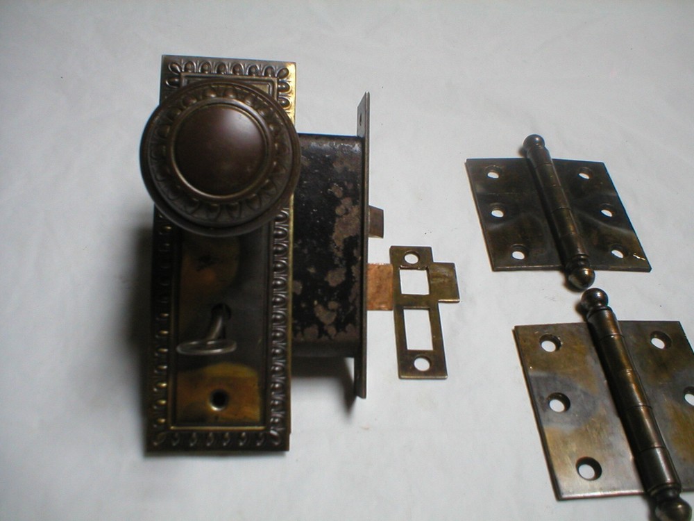 Antique Victorian Era Door Hardware