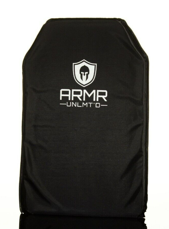 Bulletproof Backpack Insert Panel Shield Lightweight Body Armor Level IIIA 10X16