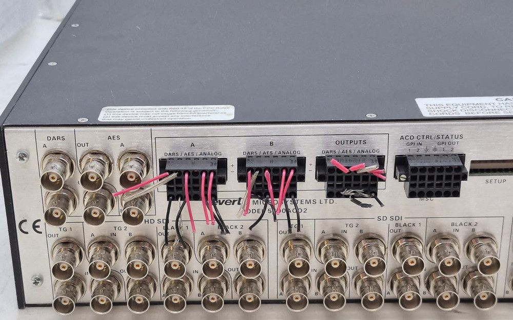 Evertz 5600ACO2 Automatic Changeover System