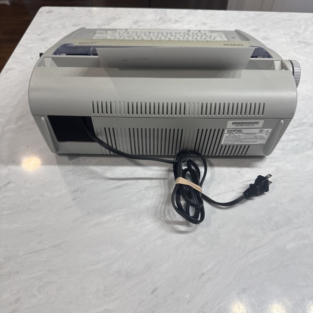 Brother GX-6750 Correctronic Electronic Typewriter Tested Working