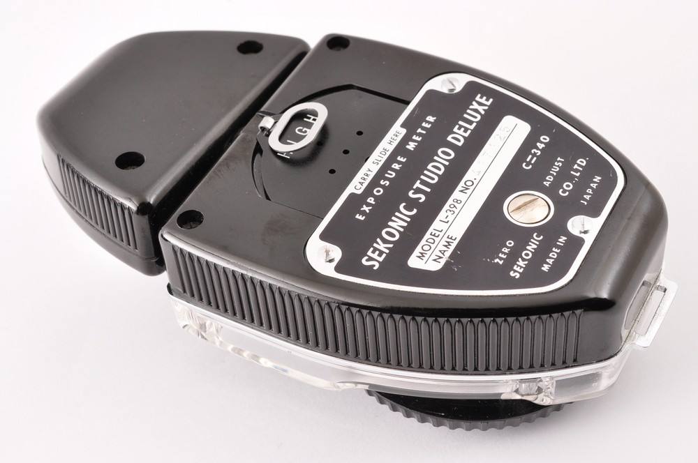 MINT SEKONIC STUDIO DELUXE MODEL L-398 Light Meter Fast delivery from JAPAN