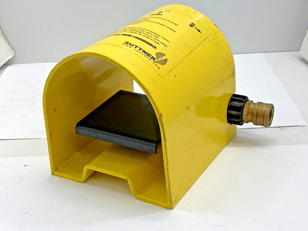 Suttner  Foot-Actuated Sewer Valve,8 gpm 3ANV4