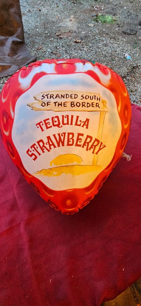 inflatable Tequella Strawberry display