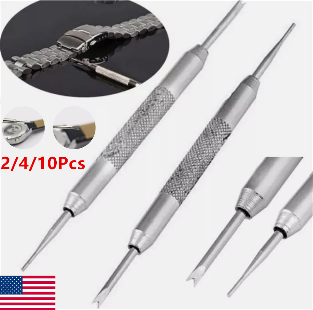 2-10Pcs Spring-Bar-Tool Pin Strap Link Remover Tool for Watch Straps & Bracelets