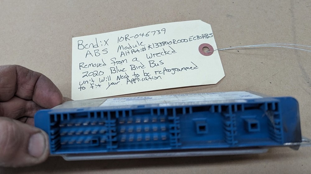 Bendix ABS Brake Control Module 10R-046739 | Blue Bird Bus | Needs Programming