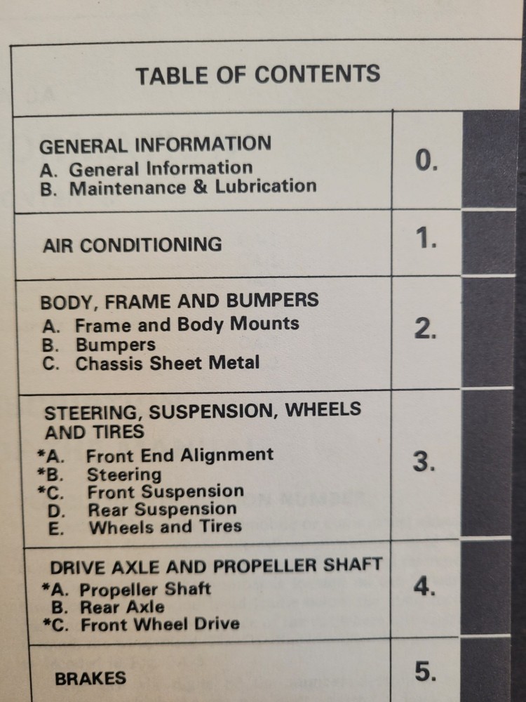 1978 Cadillac Preliminary Service Information Manual