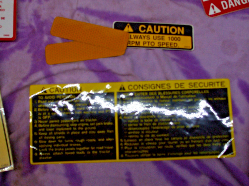 Woods RM59 Mower decal package kit.