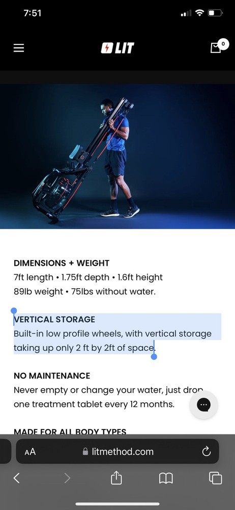 LIT Method Rowing Machine