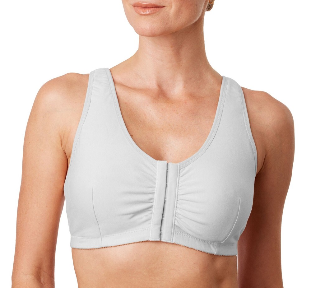 Alessandra B Front Closure Mastectomy Bra with Pockets for Prosthesis - M7737