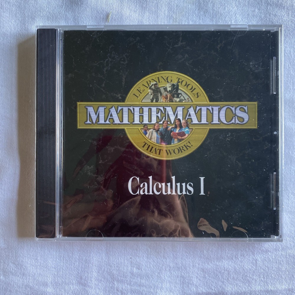 Learning Tools That Work Mathematics Calculus 1 CD-ROM PC ~ FACTORY SEALED