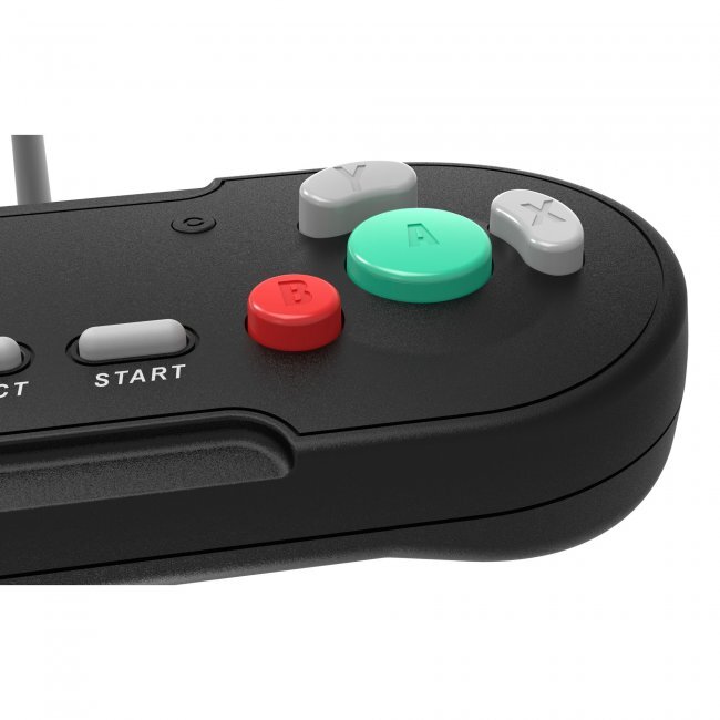 Retro-Bit LegacyGC Wired Controller for Gamecube & Wii - Black