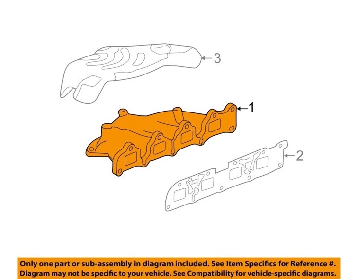 Genuine GM Exhaust Manifold 12672961