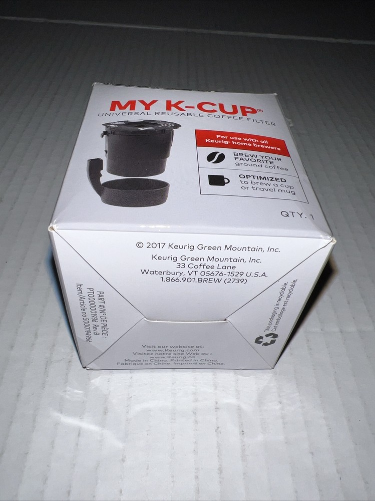 KEURIG MY K-CUP Universal Reusable COFFEE FILTER New