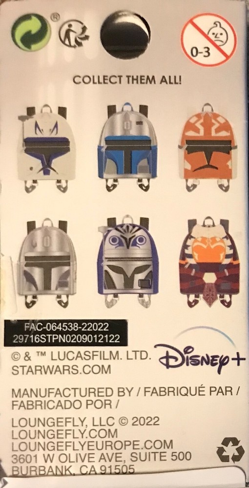 Loungefly Star Wars Clone Wars blind pin - Mandalorian