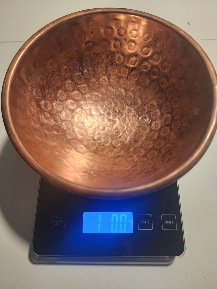 Vintage Copper Mixing Bowl