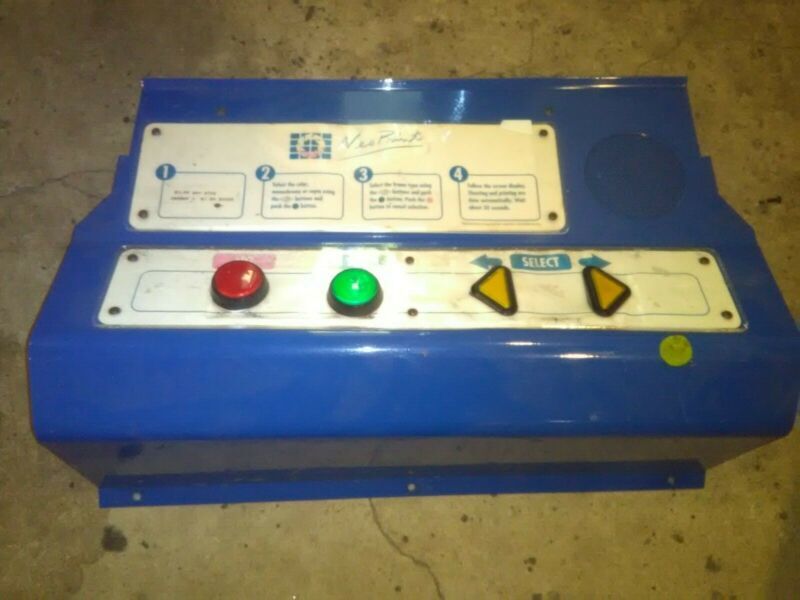 snk neo print arcade metal control panel