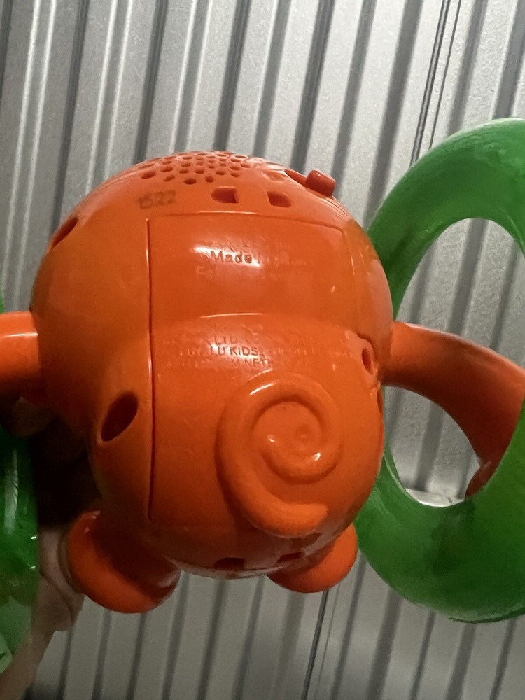 Bright Starts Rolling Monkey Electronic Battery Rolls Moves Working