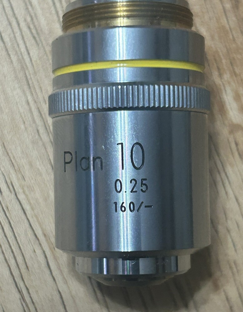 Nikon microscope objective Plan 10/0.25