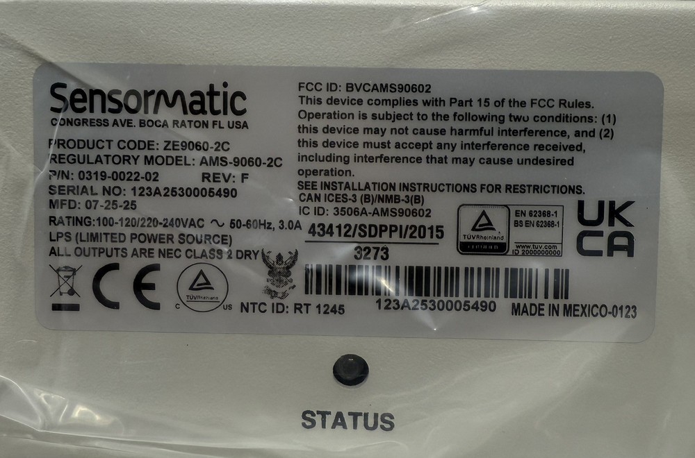Sensormatic ZE9060-2C Security Controller Unit