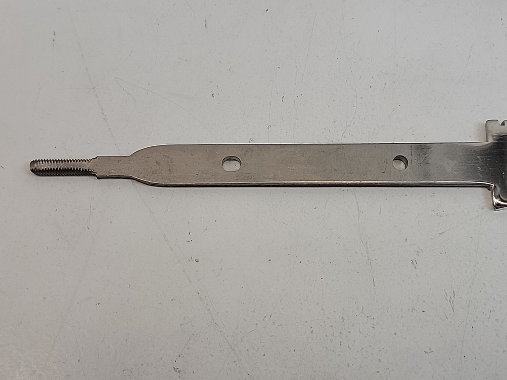 unfinished fixed skinner knife