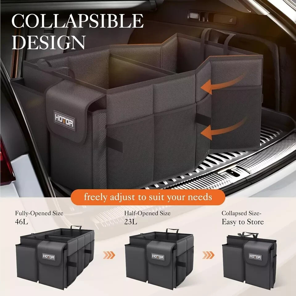 Trunk Organizer for Car - Large-Capacity Car Organizer