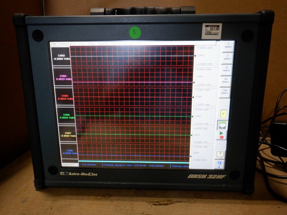 ASTRO-MED DASH 32HF HIGH FREQUENCY DATA RECORDER