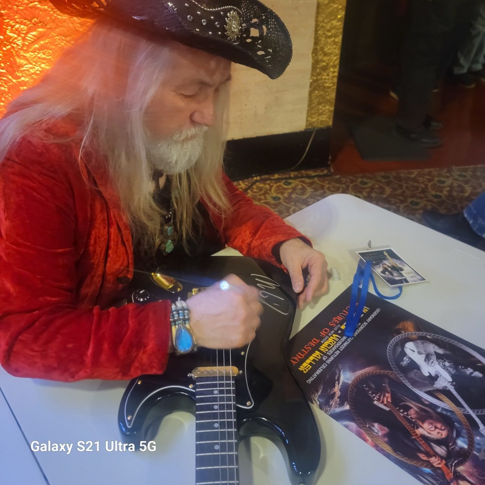Uli Jon Roth Autographed Guitar