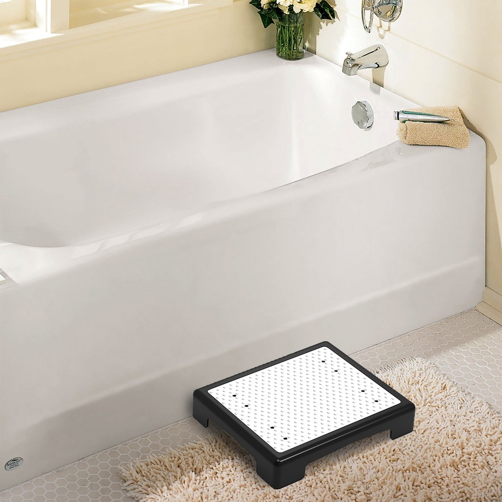 Bluestone Platform Step Stool with Slip-Resistant Top and 250lb Capacity